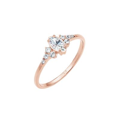 Elli - Elli Ring Marquise Valentin 925 Silber, mit Kristallen von Swarovski® Ringe 1 ct Damen (49.99 € / 1 ct)