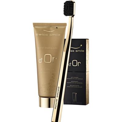 Swiss Smile - Golden Toothpaste d'Or Set Zahnpasta 75 ml Image
