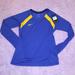 Nike Tops | Blue And Gold Nike Drifit Long Sleeve Shirt | Color: Blue/Gold | Size: M