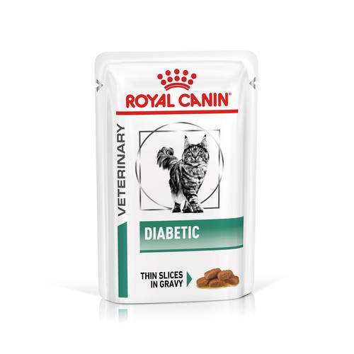 24 x 85g Diabetic Royal Canin Veterinary Diet Katzenfutter nass