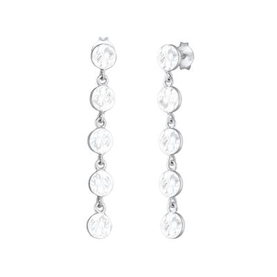 Elli Hänger Plättchen Antik Trend Blogger 925 Silber silberfarben Damen