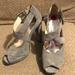 Michael Kors Shoes | Beautiful Gray Suede Michael Kors Heels 8.5 New | Color: Gray/Silver | Size: 8.5