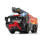 Dickie Toys RC Flughafenfeuerwehrauto, mit 4-Kanal Fernsteuerung, Panther 6x6, Rosenbauer, ferngesteuerte Feuerwehr, Feuerwehrauto, Arm ausziehbar, Licht & Sound, Wasserspritzfunktion, 56 cm groß, rot 203719020