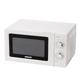 Geepas 700 W Solo Manual Microwave – 20L Solo Microwave Oven with 5 Power Levels - Reheating, Defrost Function & 30 Minute Timer - 2 Rotary Dials, Easy Clean - Oven for Standard Size of Dinner Plate