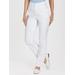 Blair Women's Amanda Stretch-Fit Jeans by Gloria Vanderbilt® - White - 12P - Petite