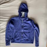 Athleta Jackets & Coats | Athleta Girl Hoodie | Color: Blue | Size: M/8-10