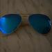 Ray-Ban Accessories | Blue Aviator Ray-Ban Sunglasses | Color: Blue | Size: Os