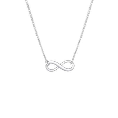 Elli - Infinity Unendlichkeit Symbol 925 Silber Ketten 1 ct Damen