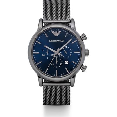 Emporio Armani - Chronograph Edelstahl Herrenuhren 1 ct Herren (303.69 € / 1 ct)