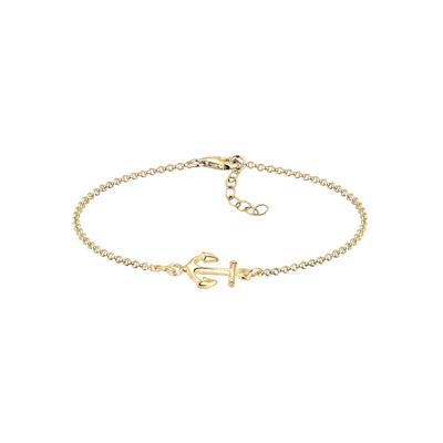 Elli - Anker Maritim Segler Trend Symbol 925 Silber Armbänder & Armreife 1 ct Damen