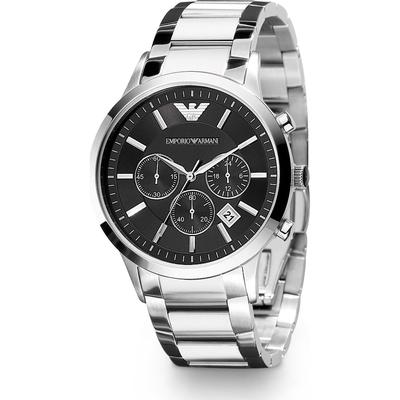 Emporio Armani - Chronograph Edelstahl Herrenuhren 1 ct Herren