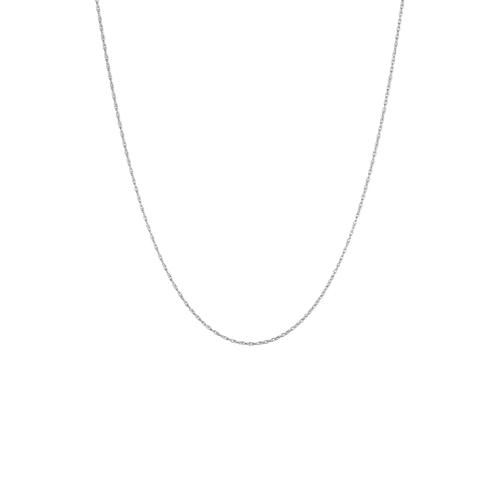 Elli - Basic Gedrehte Gliederkette Fein Modern 925 Silber Ketten 1 ct Damen