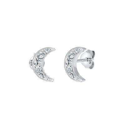 Elli - Halbmond Astro Kristalle 925 Silber Ohrringe 1 ct Damen Image