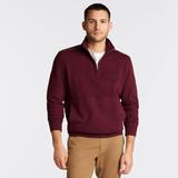 Nautica Men's Big & Tall Quarter Zip Fleece Pullover Royal Burgundy, 5XL