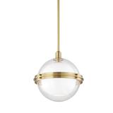 Hudson Valley Lighting Northport 14 Inch Large Pendant - 6514-AGB