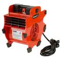 Portable Adjustable Industrial Fan Blower- 3 Speed Heavy Duty Mechanics Floor and Carpet Dryer By Stalwart