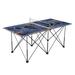 St. Louis Blues 6' Weathered Design Pop Up Table Tennis Set