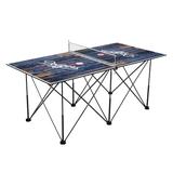 Los Angeles Dodgers 6' Weathered Design Pop Up Table Tennis Set