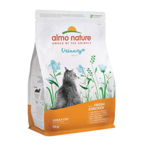 2kg Almo Nature Holistic Urinary Help Huhn Katzenfutter