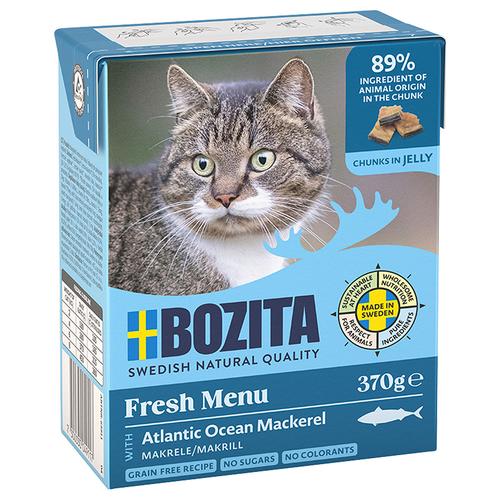 24x370g Makrele+Gelee Bozita Häppchen Katzenfutter