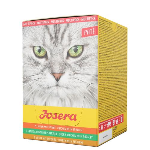 24 x 85 g Josera Paté Multipack Katzenfutter nass