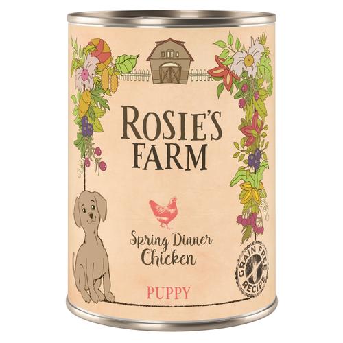 24x400g Puppy Huhn Rosie's Farm Hundefutter