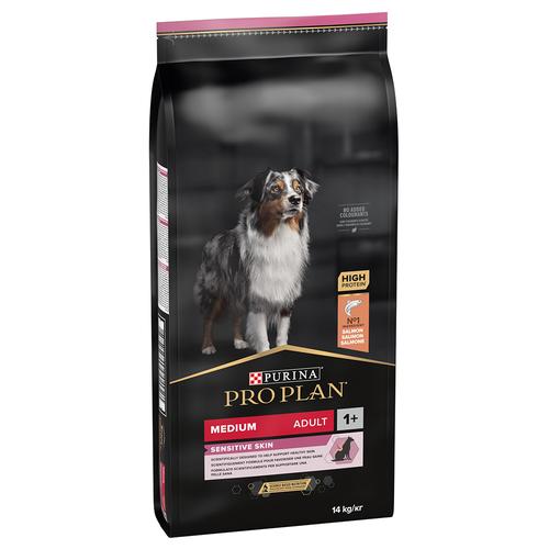 14kg PURINA PRO PLAN Medium Adult Sensitive Skin Hundefutter trocken