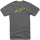 Alpinestars Ageless Classic T-Shirt, grau-gelb, Größe M