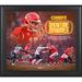 Patrick Mahomes Kansas City Chiefs Framed 15" x 17" AFC Champions Playoff Moment Rushing Touchdown Progression Collage