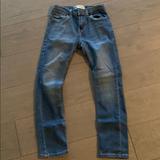 Levi's Bottoms | Boys Levi Jeans W/ Inside Adjustable Button Waist | Color: Blue | Size: 12b