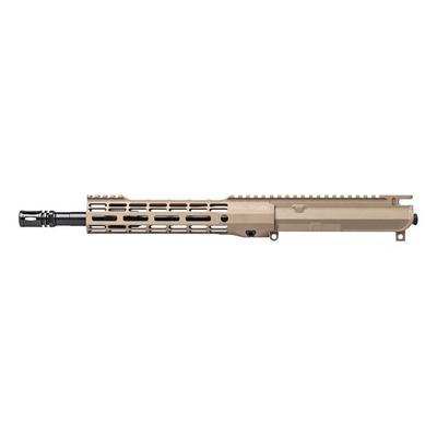 Aero Precision Threaded Upper Receiver M4E1 5.56 11.5 inch Barrel 9 inch M-LOK ATLAS S-ONE Handguard A2 Flash Hider Flat Dark Earth APAR700312M29