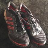 Adidas Shoes | Adidas Gently Worn | Color: Black/Red | Size: 7