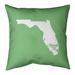 East Urban Home Indoor/Outdoor Throw Pillow Polyester/Polyfill blend in Green | 16 H x 16 W x 3 D in | Wayfair E8FF304A7BC14F40934AB91282979DD9