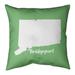 East Urban Home Indoor/Outdoor Throw Pillow Polyester/Polyfill blend in Green | 16 H x 16 W x 3 D in | Wayfair 2B63F07949924FA780B75F60B759A5B3