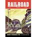 Buyenlarge Railroad Magazine: Idaho's Panhandle Pike, 1952 Advertisement Print in White | 36 H x 24 W x 1.5 D in | Wayfair 0-587-06114-6C2436