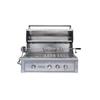 EdgeStar Outdoor Party 4 - Burner Built-In 89000 BTU Grill w/ Side Burner Stainless Steel in White | 32.13 H x 45.69 W x 30.25 D in | Wayfair