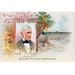 Buyenlarge 'Ralph Waldo Emerson' by Sweet Home Family Soap Painting Print in Blue/Orange | 20 H x 30 W in | Wayfair 0-587-26726-7C2030