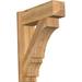Ekena Millwork Balboa Craftsman Outlooker Wood in Brown | 30 H x 8 W in | Wayfair OUT08X26X30BOA04RWR