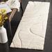 White 27 x 1.2 in Indoor Area Rug - Latitude Run® Reidy Abstract Beige Area Rug, Polypropylene | 27 W x 1.2 D in | Wayfair