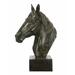 Lark Manor™ Aldwin Resin Horse Head Sculpture Resin in Brown/Gray | 15.8 H x 5.7 W x 13 D in | Wayfair 9EC506ACD117474DB868CC445C8159A2