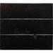 Longshore Tides Irie 72" H x 32" W Solid Wood Standard Bookcase Wood in Black | 72 H x 32 W x 12.875 D in | Wayfair