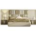Mercer41 Longville Standard 4 Piece Bedroom Set Upholstered in Brown/Gray, Size King | Wayfair 1E1F04F5EC6146ADB00CF407CDD203D6