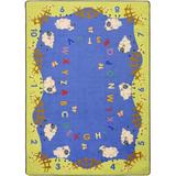 Blue/Green 92 x 0.5 in Area Rug - Joy Carpets Abstract Tufted Area Rug Nylon | 92 W x 0.5 D in | Wayfair 1727DD