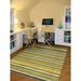 Gray 46 x 0.5 in Area Rug - Joy Carpets Just for Latitude Rainforest Area Rug Nylon | 46 W x 0.5 D in | Wayfair 1481B-04
