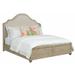 Rosalind Wheeler Rodgers Standard Bed Wood & Upholstered/ in Brown/Gray | 66 H x 81 W x 87.8 D in | Wayfair F105A02E233145EDA5ABE55F7AC28184