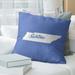 East Urban Home Pillow Polyester/Polyfill/Cotton Blend in Blue | 26 H x 26 W x 4 D in | Wayfair ADA1FF3CBF9644E3AD4BE2FD80E02829