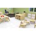 Jonti-Craft® 5 Compartment Classroom Cabinet w/ Wheels Wood in Brown | 30 H x 24.5 W x 20 D in | Wayfair 3305JC
