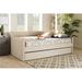 Red Barrel Studio® Redus Daybed w/ Trundle Upholstered/Polyester in Gray | 33.3 H x 46 W x 102.6 D in | Wayfair B90A6DD5E71F43698780D3C2DB6D4808