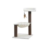 Catry 28" Cat Tree Manufactured Wood in Brown | 28 H x 19 W x 13 D in | Wayfair CT18528A