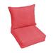 Rosecliff Heights Sunbrella Seat/Back Cushion, Polyester in Red/Pink/Gray | 23 W in | Outdoor Furniture | Wayfair ROHE3240 40772358